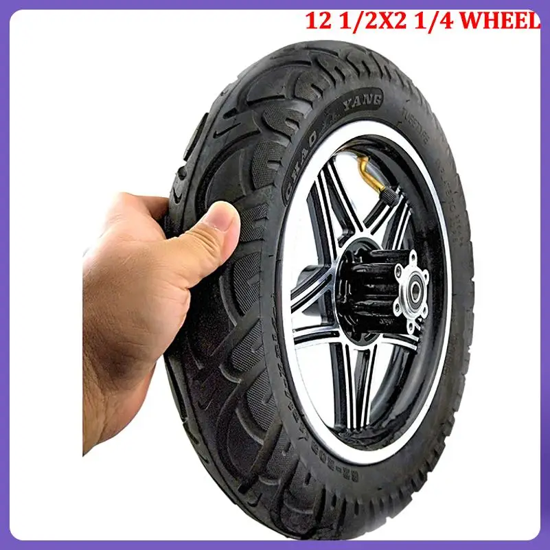 

12.5-inch tires+wheels 12 1/2 X 2 1/4 62-203 wheels suitable for electric bicycle wheel replacement