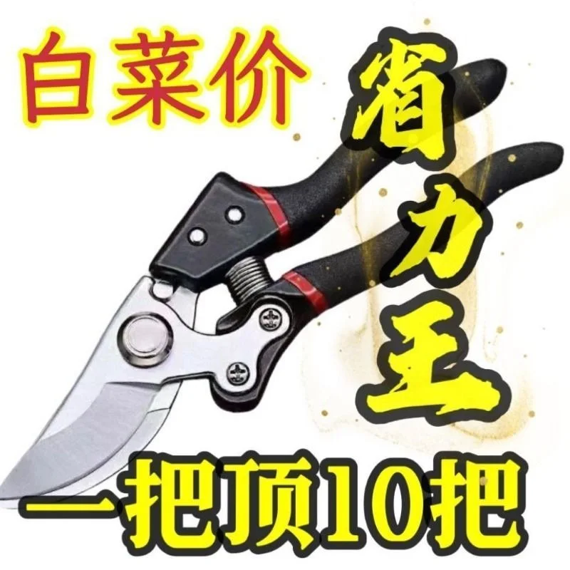 Saving King German Steel Shears Tree Scissors Fruit Tree Shears Pruning Shears Household Flowers and Trees Pickaxe Branches Prun