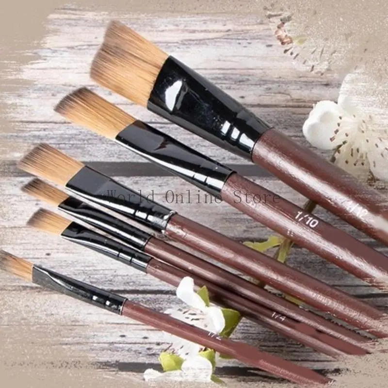 6 pcs pincel conjunto