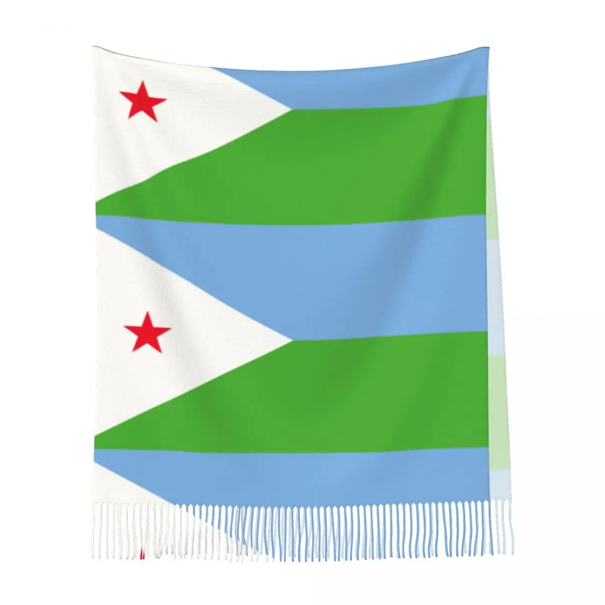 Djibouti Vlag Sjaals En Wraps Voor Avondjurken Dames Sjaals Wraps Geklede Sjaals En Wraps Voor Avondkleding