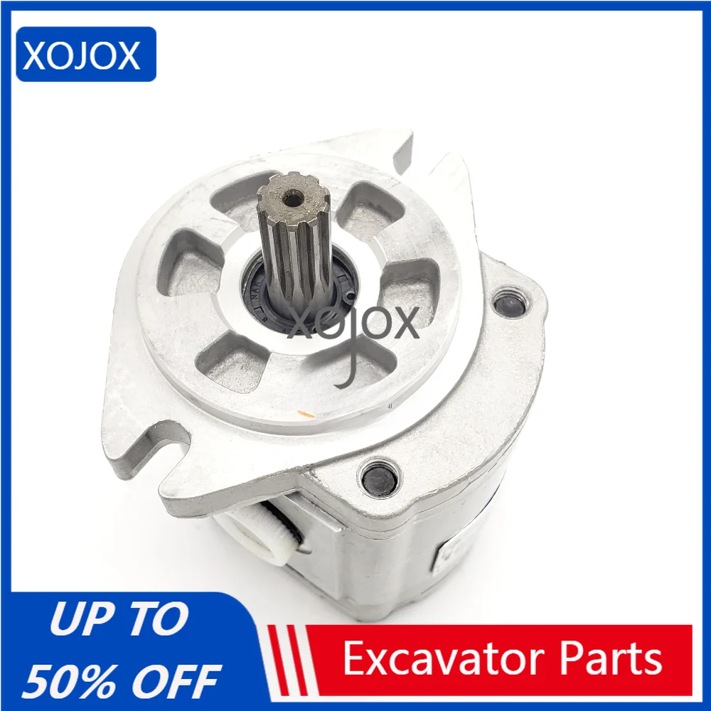 XOJOX Suitable For Hitachi 120 330 360 450 470-3/6 Gear Pump Pilot Pump Auxiliary Pump Excavator Accessories