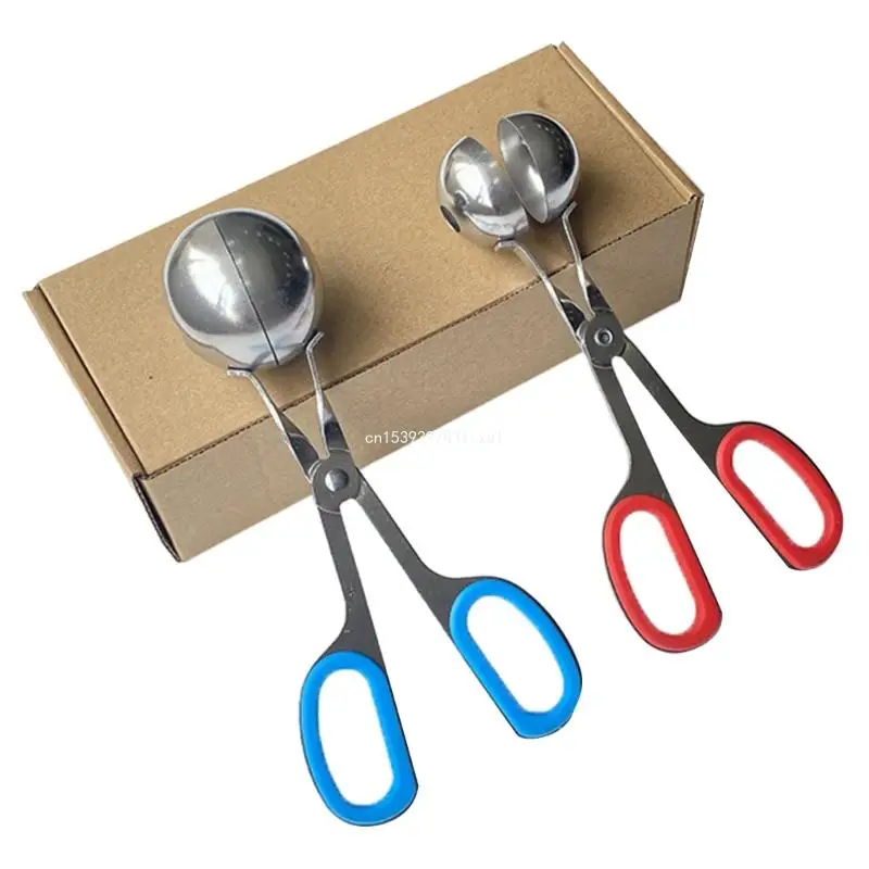 2 Pack Meatball Making Molds Set Household Baller with Detachable Handle Rice Ball Maker Easy to Use Kitchen Tool