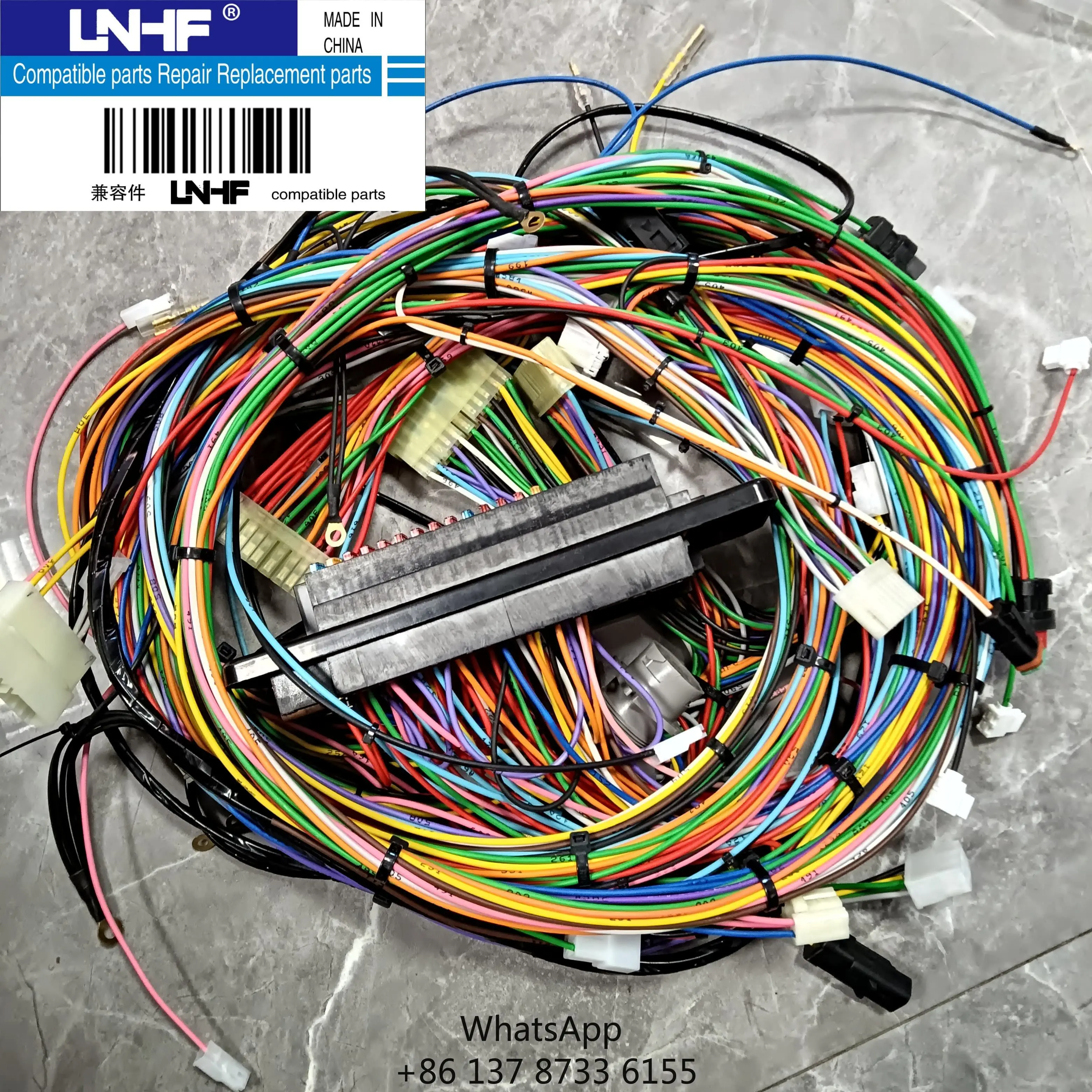 LNHF Excavator Direct Injection Engine Fuse Box Wiring Harness Compatible Parts C6.4 320DGC 2847460 284-7460 Spare Parts