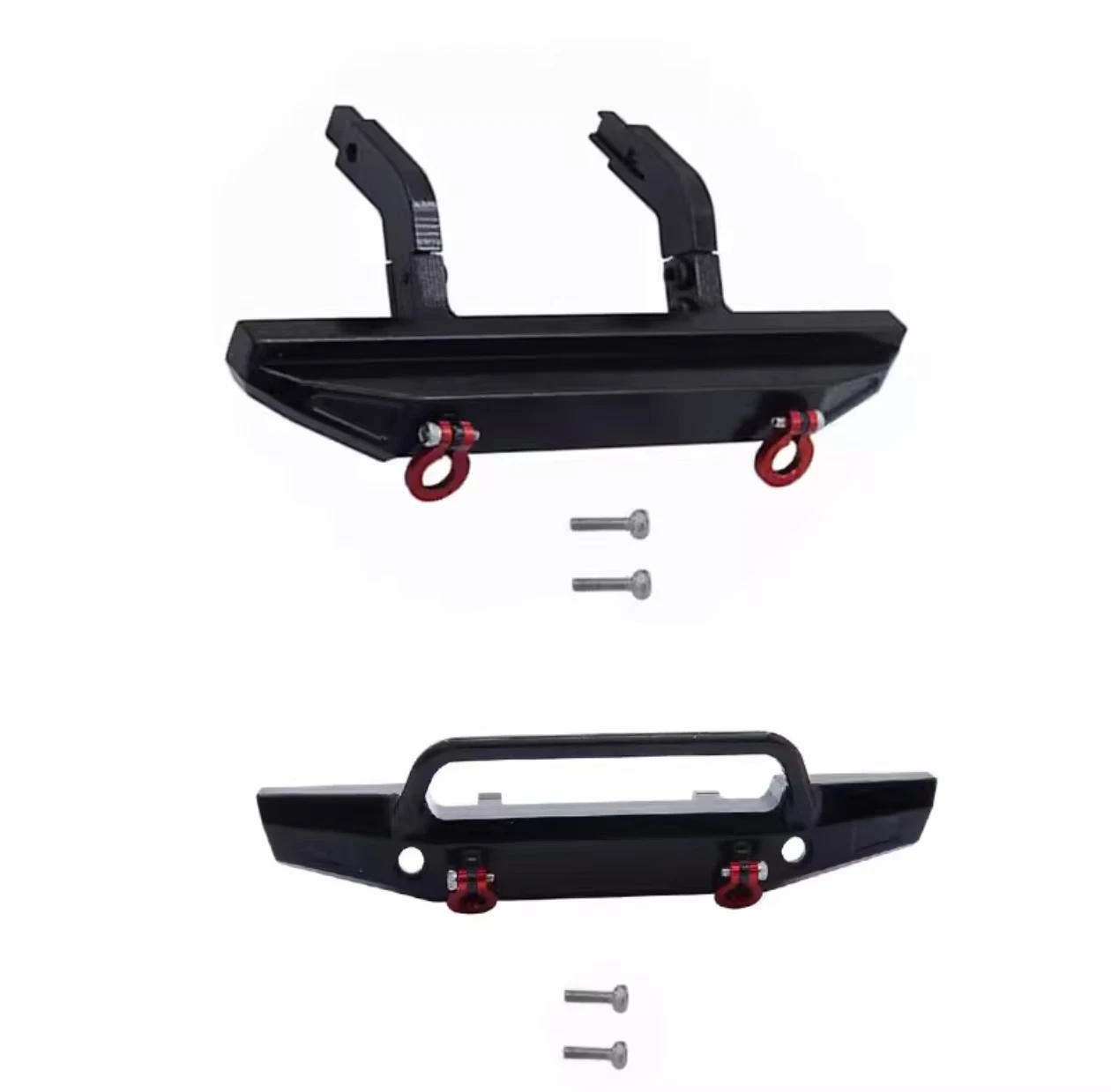 TRX4M conjunto de caja de cambios de eje de metal, placa inferior, viga de parachoques para accesorios de coche de control remoto 1/18