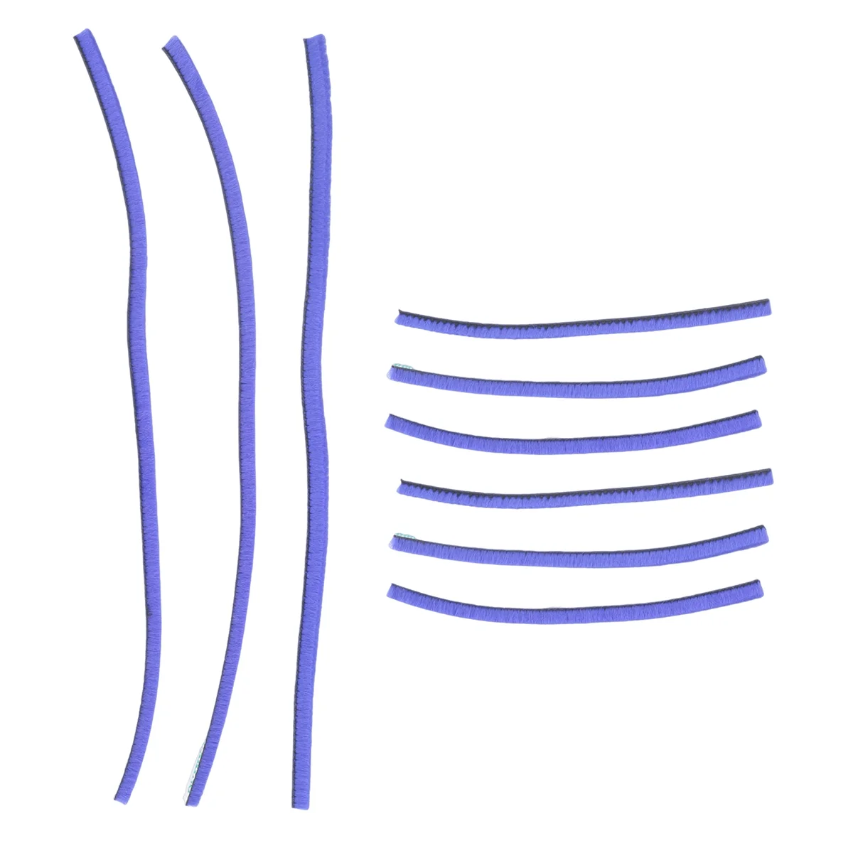 ABNP 9 шт. мягкие плюшевые полоски для пылесоса V6 V7 V8 V10 V11, мягкий ролик, запасные части для пылесоса