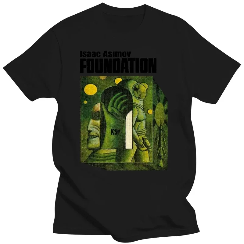 

CC 2024 Isaac Asimov T Shirt Foundation Sci fi Vintage Classic Science Fiction Summer vintage.funny.MaCC.Printing