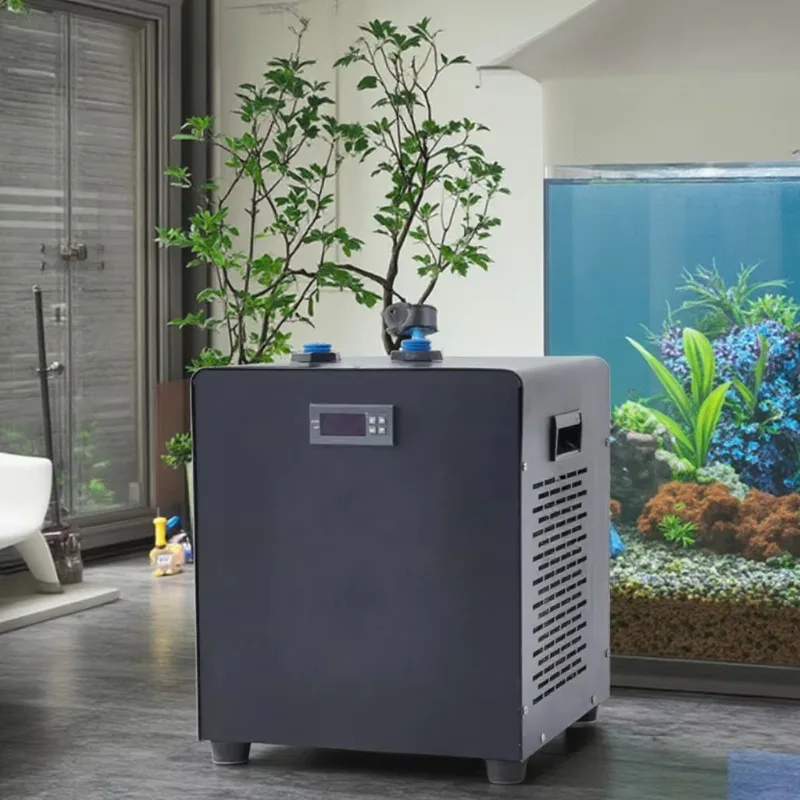 1/2HP Aquarium Fish Tank Chiller Water Cooling Circulating Unit 3 4 Degrees Celsius Temperature Control Equipment