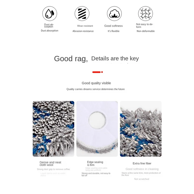 A24P Suitable For Ecovacs Sweeping Robot Accessories T10 TURBO/OMNI Spare Parts Accessories