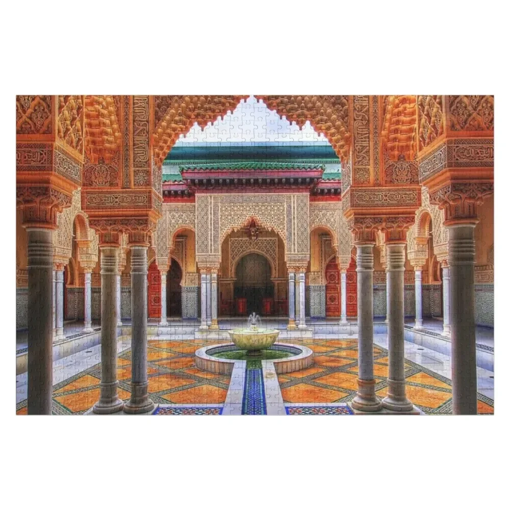 architecture: moroccan architecture great hall Jigsaw Puzzle Diorama Accessories Personalized Kids Gifts Puzzle