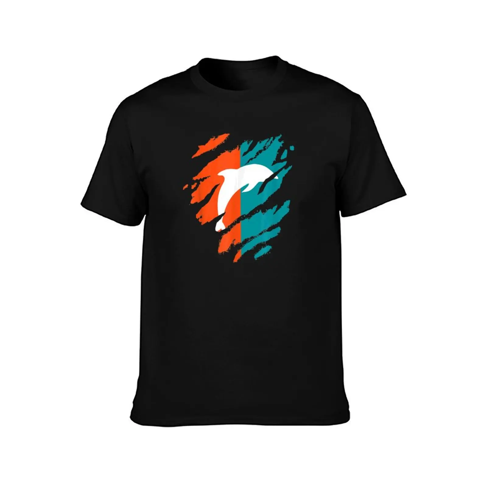 Mens Miami Dolphin Florida Fans Father_s Tee Dad T-Shirt clothes customs design your own mens tall t shirts