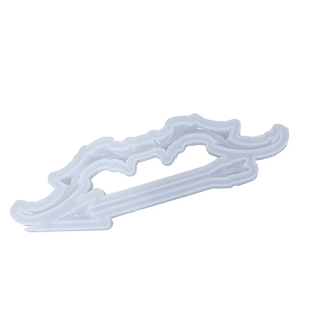 

Bow Arrow Mold Non-stick Silicone Manual White Supply 3D Casting DIY Epoxy Jewelry Craft Decor Flexible Durable Creative