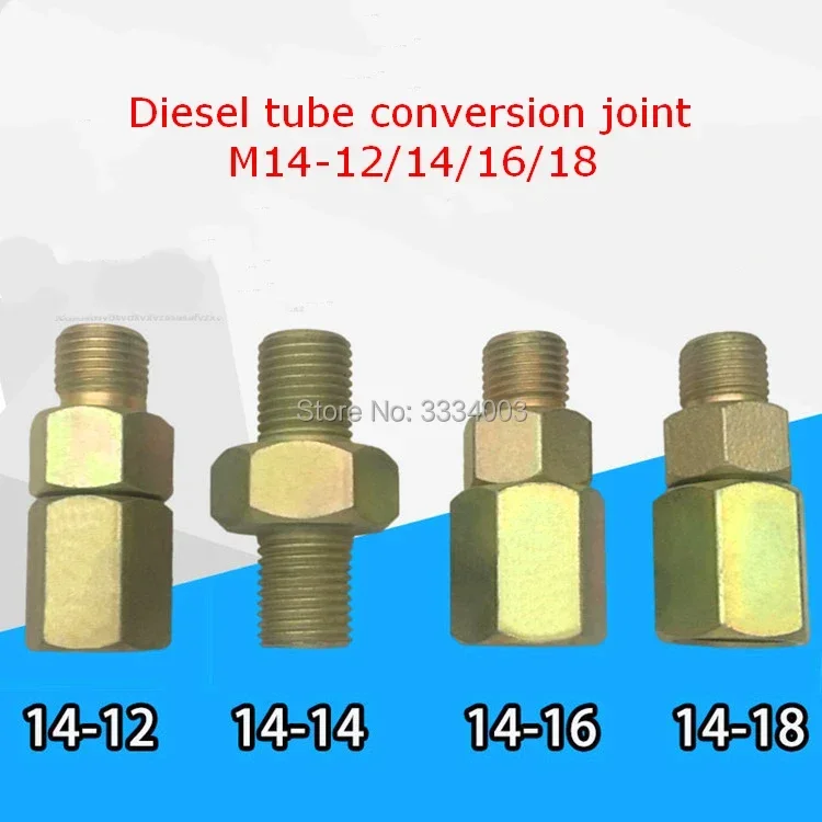 Diesel Common Rail Tube Conversion Joint Pipe Reducing  M14-12/14//16/18