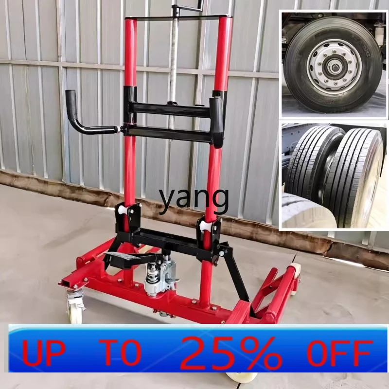 

LTT tire loading and unloading truck artifact hydraulic manual two-wheel maintenance