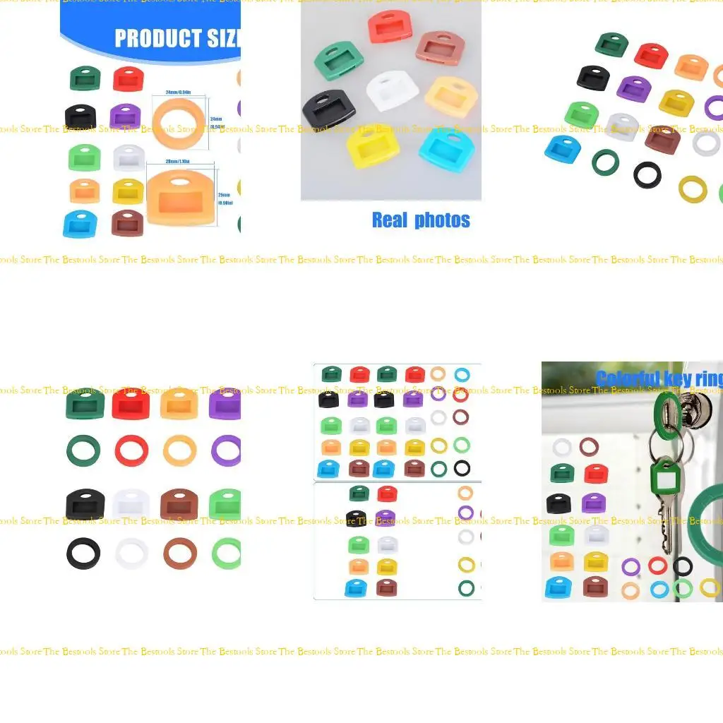 

12PF Colorful Silicone Caps For Easy Identification Protective Of Front Door