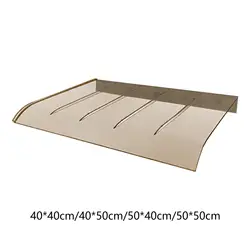 Window Awning Door Canopy Easy to Install Impact Resistant Sun Shetter Cover for Garage Balcony Garden Exterior Front Door