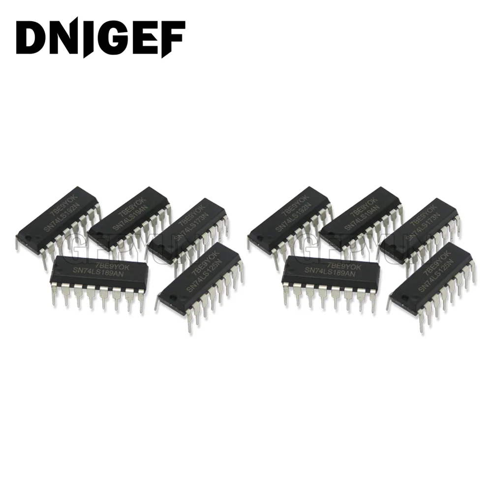 5PCS SN74LS189AN 74LS189 DIP-16 DIP SN74LS189N SN74LS107AN 74LS107 SN74LS125AN SN74LS173N 74LS125 74LS173