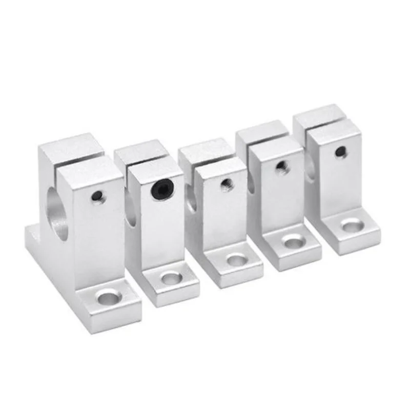 Optical axis support vertical fixed seat aluminum bracket SK6 8 10 12 13 16 20 25 30 35 40 50 60