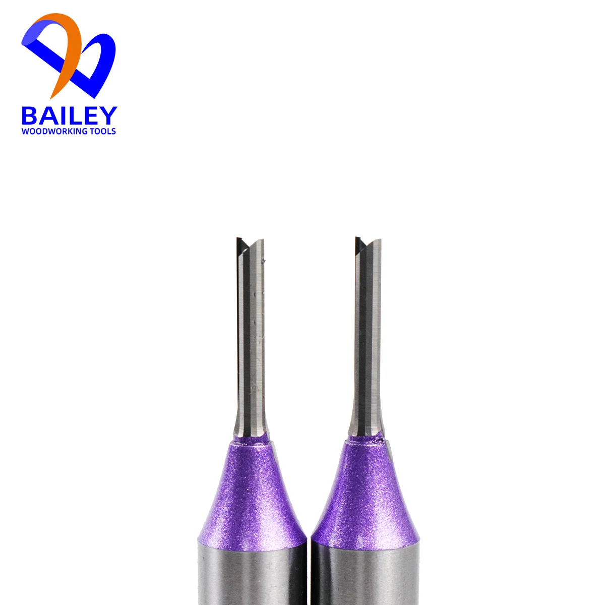 BAILEY 1PC 4/4.5mm Shank Straight Bit Carbide Cutter CNC Milling Tool Engraving Bit Milling Cutter Woodworking Tool