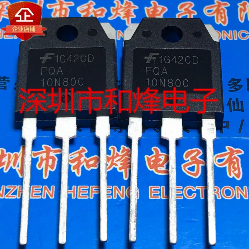 5PCS-10PCS FQA10N80C TO-3P NEW AND ORIGINAL ON STOCK