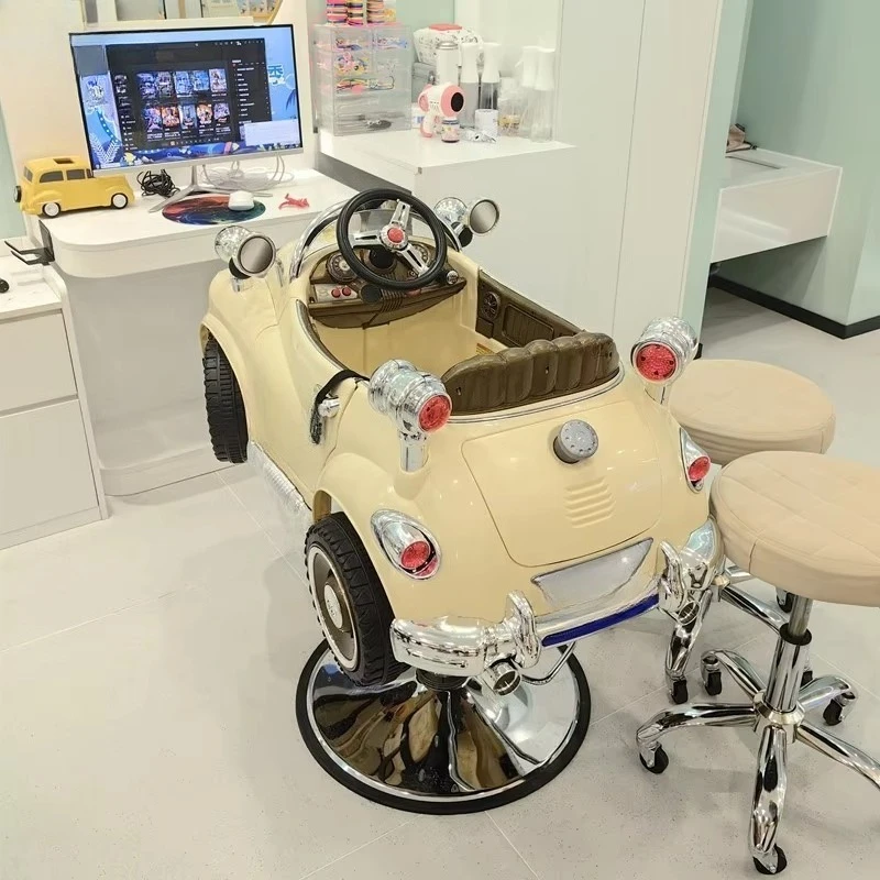 

Hot Sale Cheaper Kids Barber Seat Cartoon Car Hairdressing Chair Kids Seat Cushion