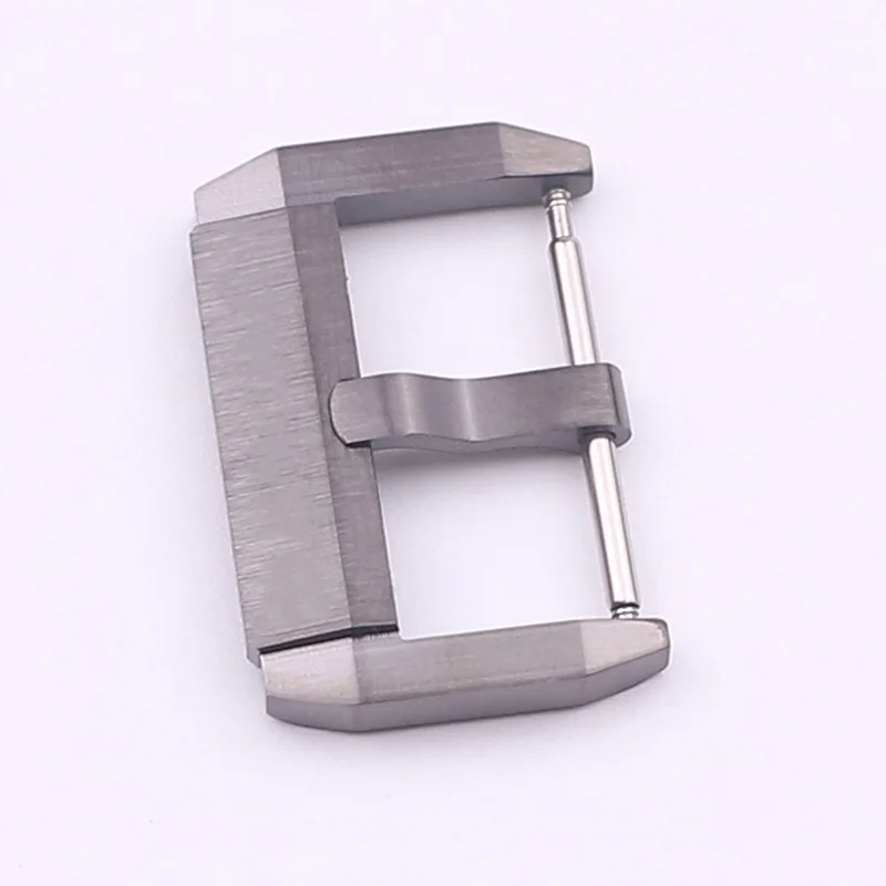 

XIANERSHANG New B-lancpain Logo Belt Buckle 316L Stainless Steel Etching Type Pin Buckle 20MM Original Clasp Watch Accessories