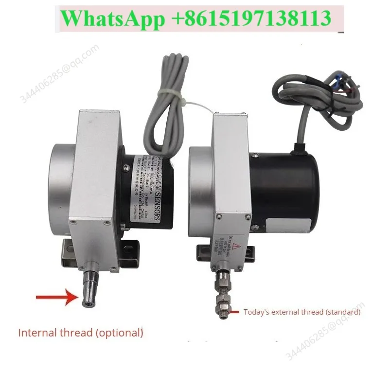 0-10v (Power Supply 15-24v)wps/mps Drawstring Type Displacement Sensor High Precision Sensor Drawstring Encoder Drawstring Ruler