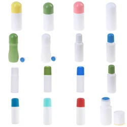 White 20/50/60/100ML Soreness Liquid Bottle With Sponge Applicator, Medicine Liquid Bottle With Blue Sponge Head High Quality