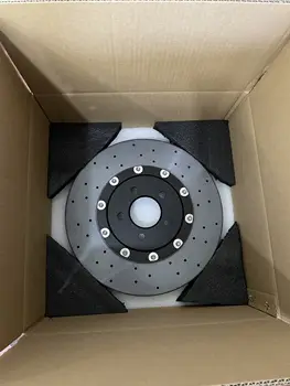 適用於 2020-2022 年福特野馬 GT500(配備原廠 Brembo 卡鉗)的高性能後輪 370mm 碳陶瓷煞車碟盤 CCB 10 最佳銷售 Brembo卡鉗 - №7