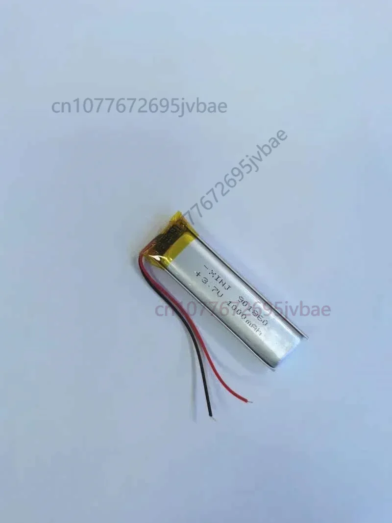 Replacement 901860 Polymer Battery 1000mAh 3.7V for Voice Recorder Stylus Pen Small Devices