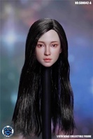 1/6 Super Duck SDH042A Chinese Girl Head Sculpt Carved Toys Fit for 12inches TBL/Worldbox/JIAOU Action Figure Body
