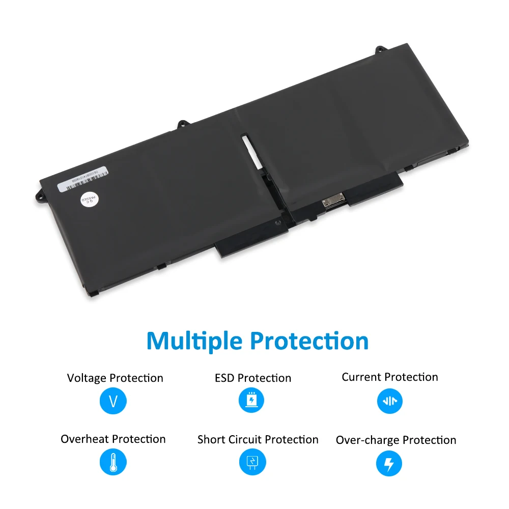Bateria KingSener FK0VR 07KRV do DELL Latitude 5430 5530 5330 7530 7430 7330 Precision P104F005 P104F006 078FWY 4FVJG O7KRV — zdjęcie produktu 3