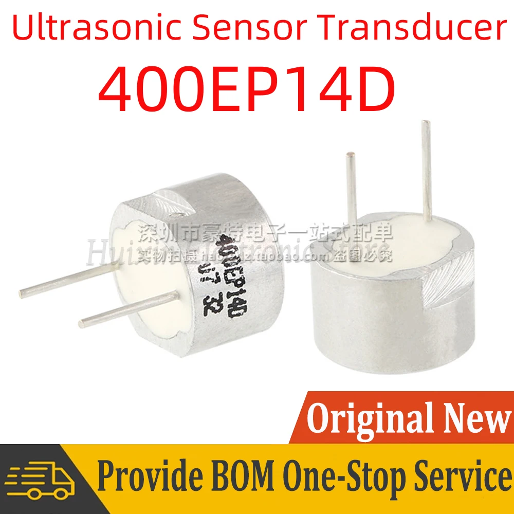 400EP14D Pulse Transit Enclosed Type Ultrasonic Transducer Sensor Ceramic IP67 High Sensitivity for Echo Ranging Systems