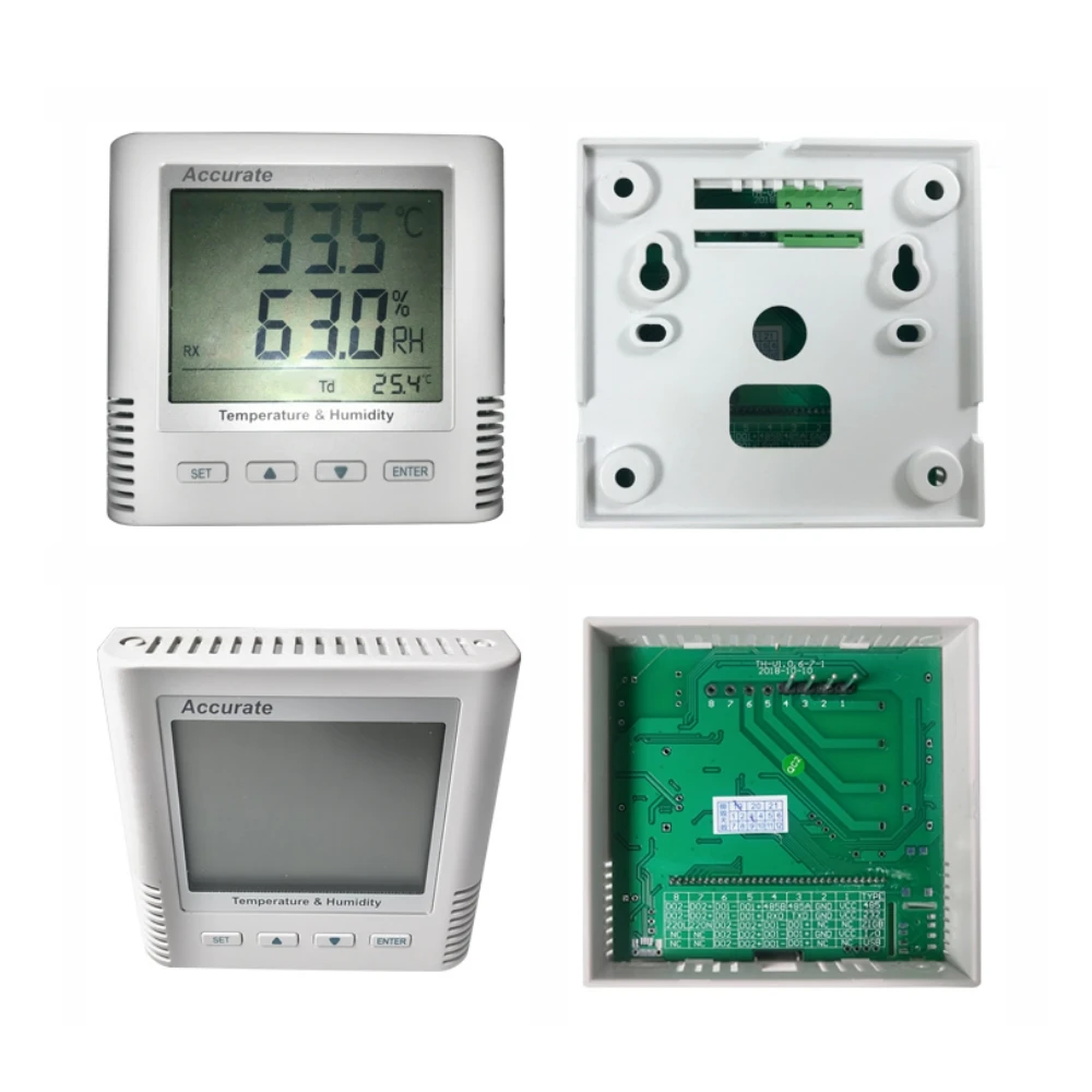 Vehicle Digital Temperature and Humidity Transmitter RS232 Industrial Temperature and Humidity Sensor Environmental Sensors