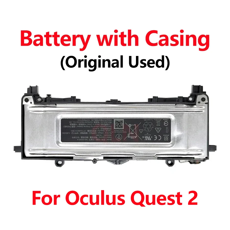 Meta Quest 2、3、3s VRヘッドセット用純正バッテリー、リチウムイオン
