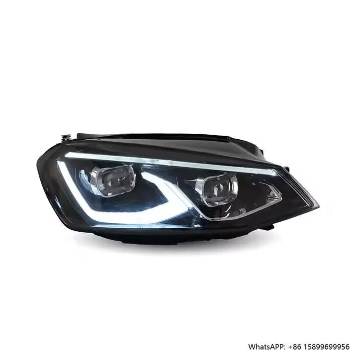 

VLAND High Quality LED Headlight for VW Golf 7 2014-2019 New Modified Front Lamp Assembly with 6000k Color Temperature
