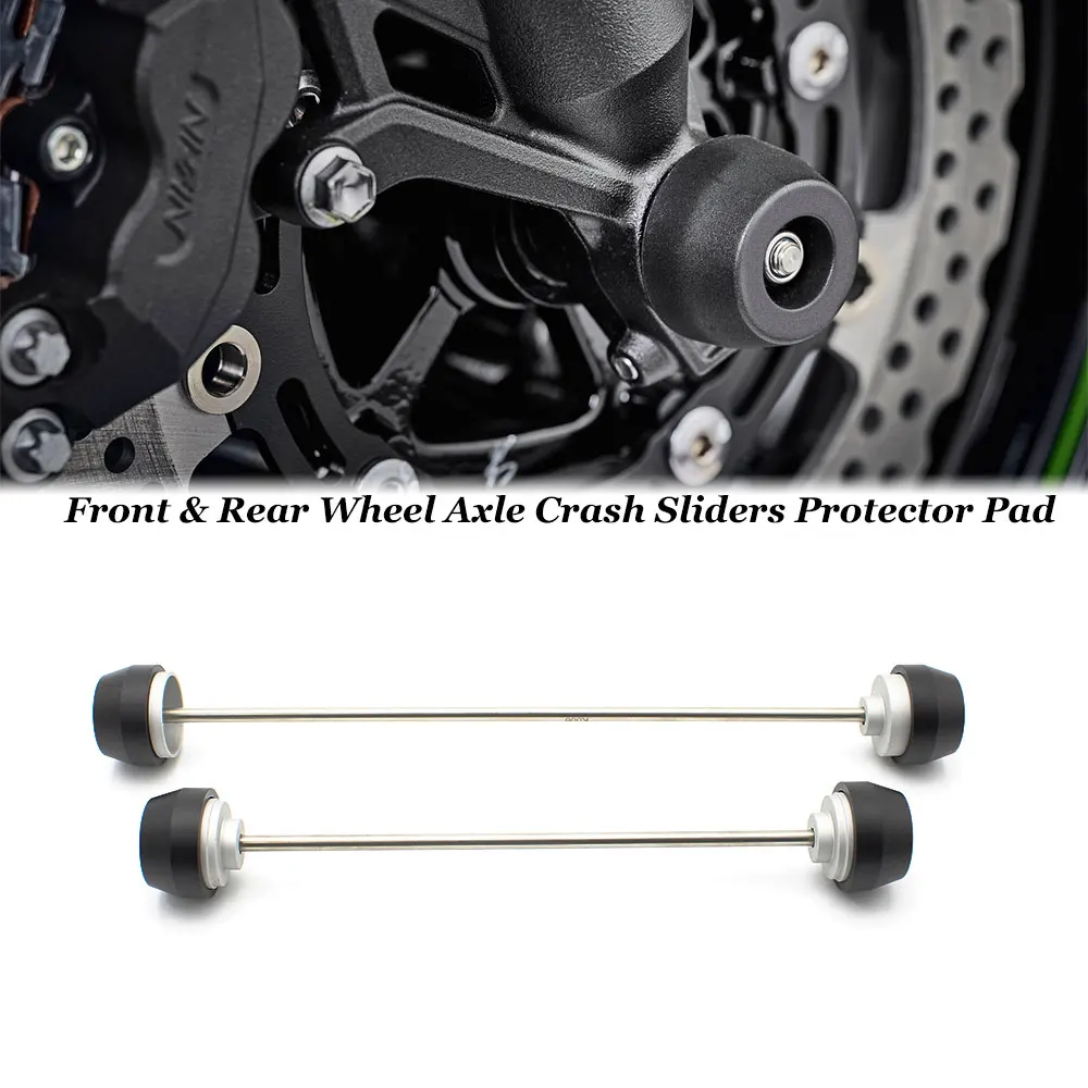 

ZX-10R 2016-2023 ZX10RR Body Front And Rear Axle Slide Wheel Protection Attached Suitable For KAWASAKI Ninja ZX 10R RR SE KRT