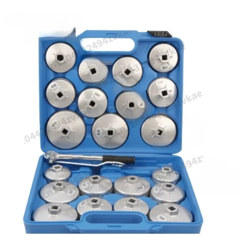 Multiple Size 23Piece Oil Filter Wrench Set Hand Remover Tool Suitable  Maintenance Engine Service