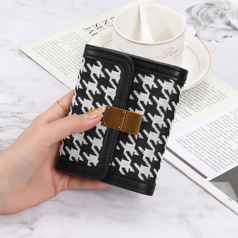 New Wallet Women\'s Flower Zero Wallet Multi Card Card Bag Money Clip Elaborated Vintage Wallet for Women