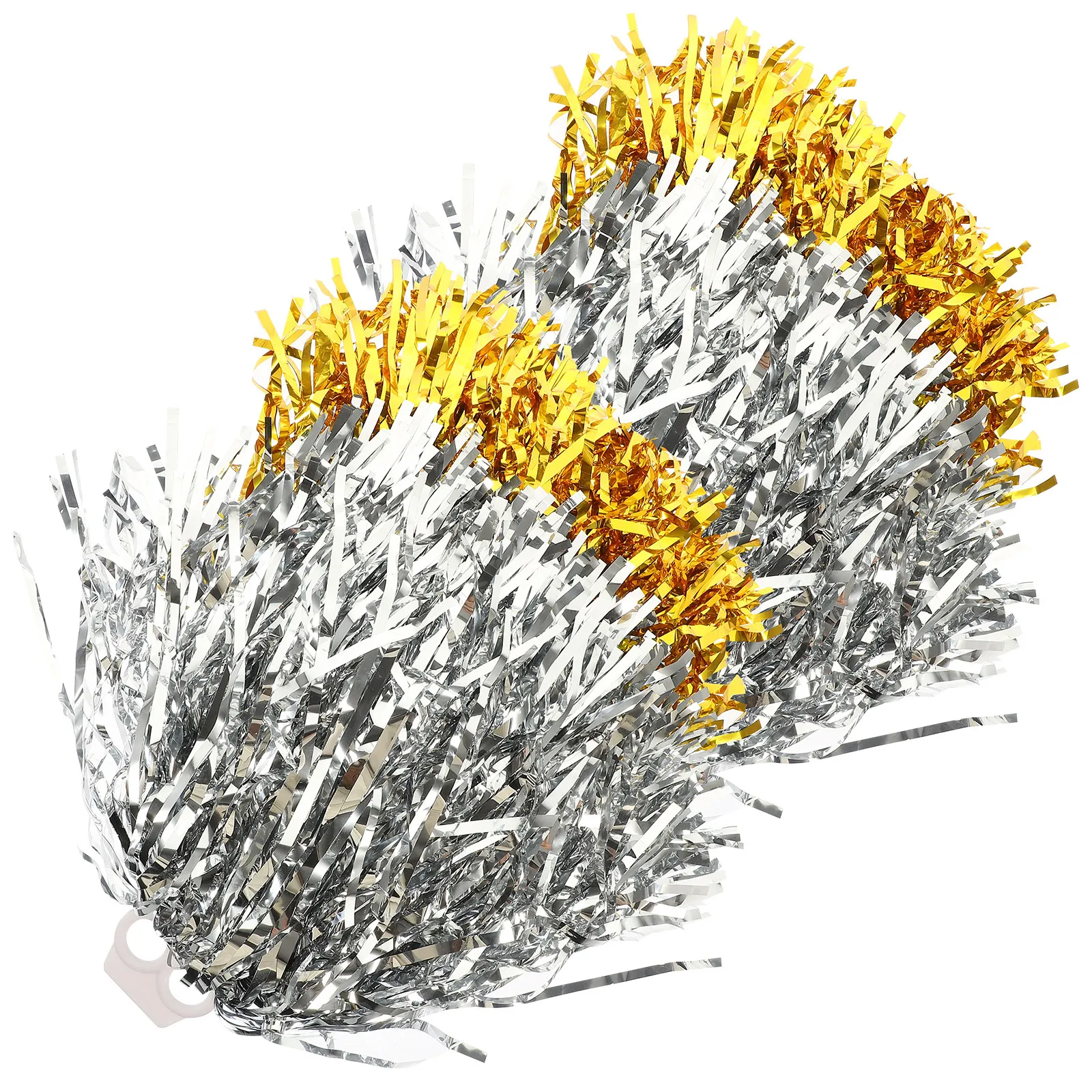 4Pcs Cheerleading Pom Poms Premium Material Soft Colors Sports Meeting Party Festival Gymnastics Performance Pom Poms