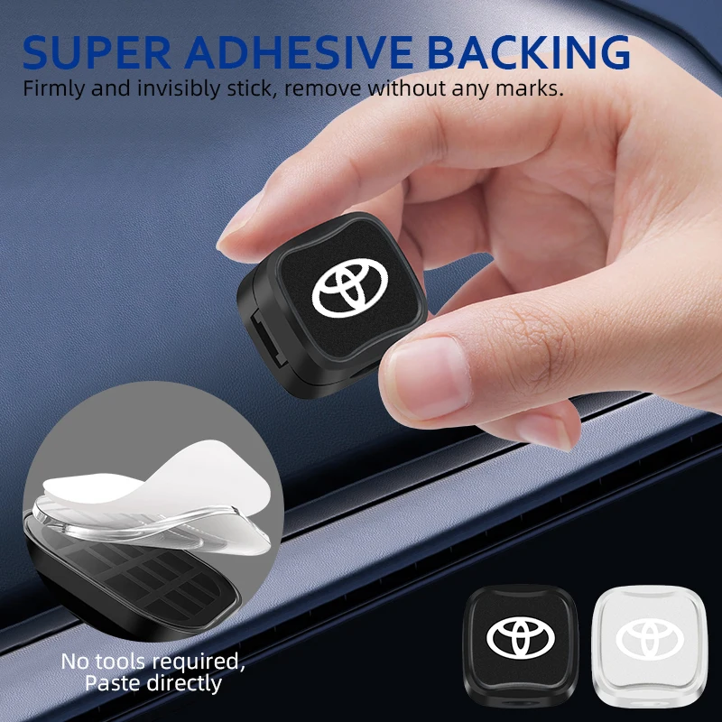 2026 New For Toyota Car Dashboard Data Cable Clip USB Line Hub Wire Holder Fixing Clamp For Toyota Corolla Camry Rav4 Yaris hilu