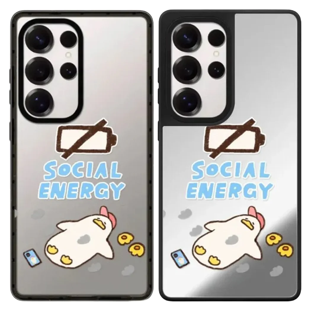 

5111270 Mirror / Acrylic Magnetic Case: Compatible With Samsung Galaxy S23 U S24U S25 Ultra S25+ Plus Shell