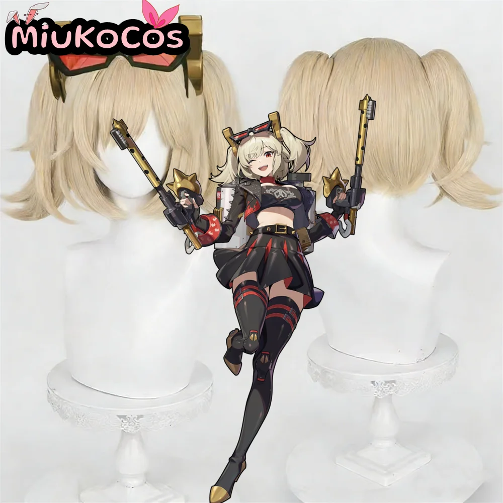 

В НАЛИЧИИ Burnice White Косплей Парик MiukoCosplay Game Zenless Zone Zero Косплей