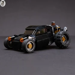 Classic Racer Sports Car MOC Character Ratio Beetle Ratrod City Speed Champion Toy Brick Building Blocks Child Christmas Gift