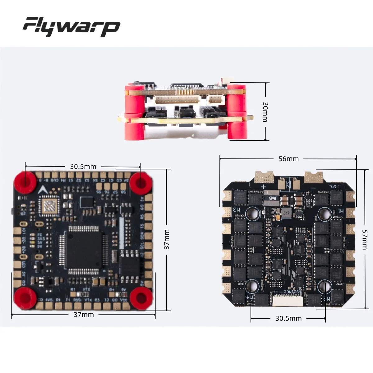 Controller di volo F722 80A/100A 4in1 BLh ESC Stack 3-8S Lipo FC ICM42688 GYR per drone FPV da corsa freestyle RC 13 pollici 15 pollici