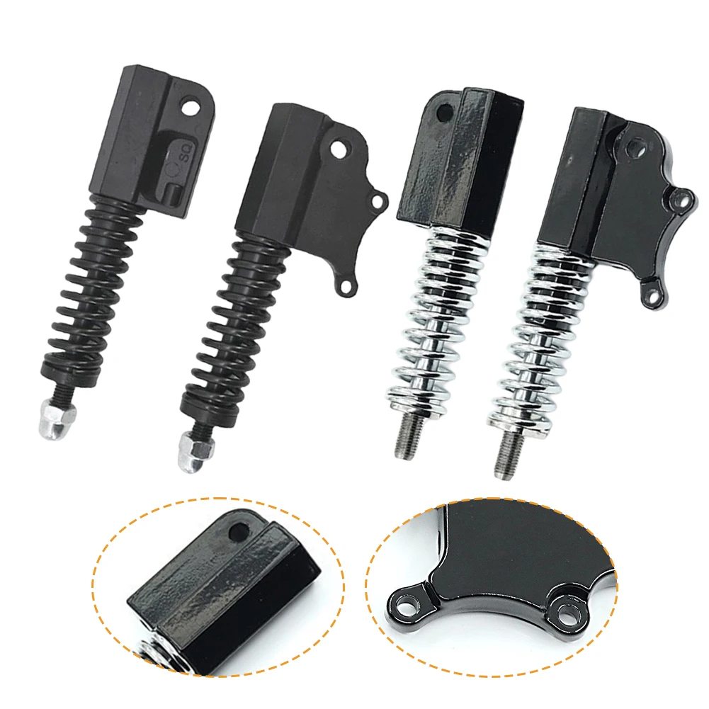 

Rear Suspension System Black silver Invisible Rear Wheel Shock Absorber Hassle-free Setup Hidden Rear Shock Absorber