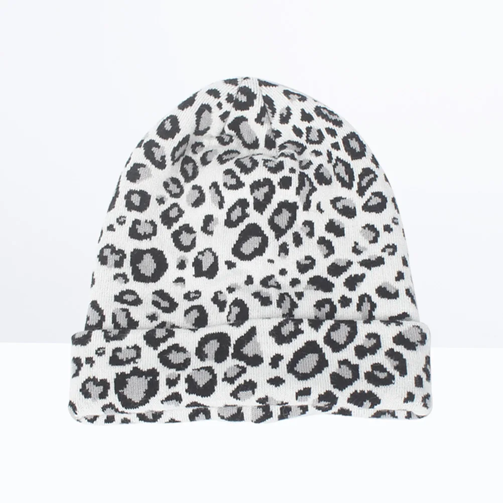 

White Wool Knitted For Women Warm Winter Beanie Cap Autumn Fashion Gift Birthday Festival Hats Knit Hat Warm Hat Beanies For
