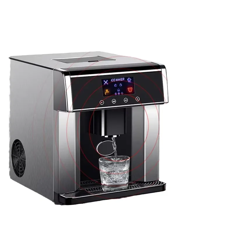 For HD Electric Moon Ice Plastic Energy Efficient Class A+ Professional Portable Countertop Machine Touchpad