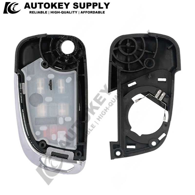 Remote Key Shell 2 3 4 5 Buttons Modified Flip Folding Remote Car Key Case HU100 Blade AKGMF129  For Chevrolet Cruze Lova Aveo