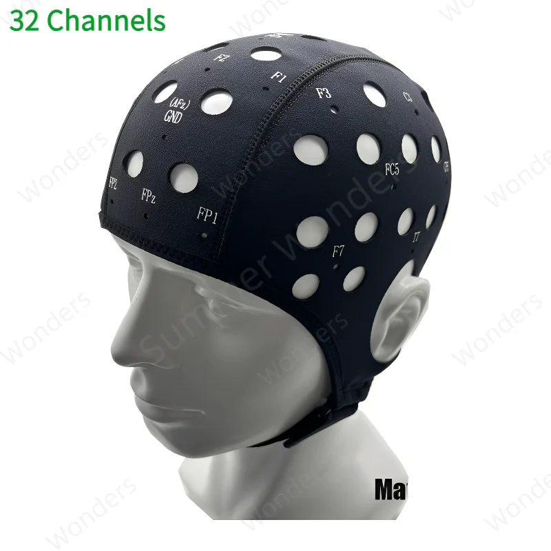 

8/16/32/64 Channels EEG Cap Research-Grade Comfortable Brainwave Monitoring Caps Enhanced Signal Accuracy Reliable EEG Solution
