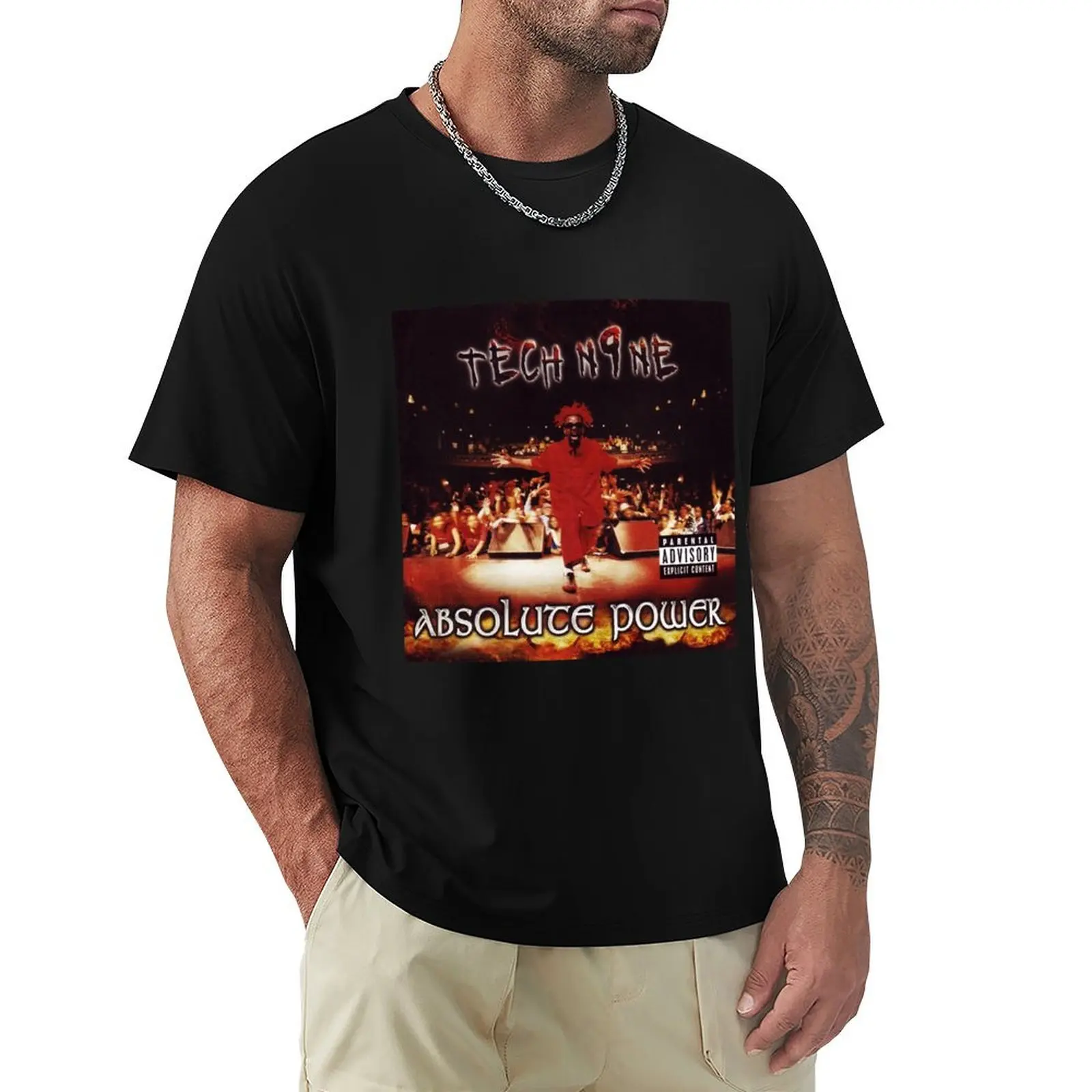Tech N9ne absolute power T-Shirt t shirts cotton 100% T-Shirt